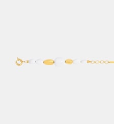 Bracelet ajustable   doré à l'or fin - Loulou Satellite
