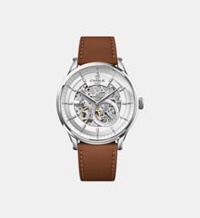 Montre automatique Initial Blanc ISQ - 40 - 017 Charlie Paris