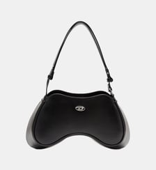 Play-Sac à bandoulière en cuir semi-brillant Diesel