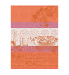 Torchon Confitures Abricots 100% coton Le Jacquard Francais
