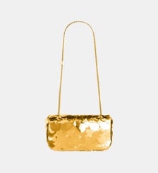 Petit sac baguette Sparkle avec broderie de sequins Rabanne