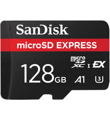 Carte Micro SD 128Go Express Sandisk
