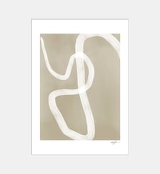 Poster   One Way - The Poster Club x Anna Johansson Poster & Frame