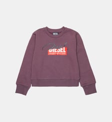 Sweat-shirt col rond avec logo Diesel Kids