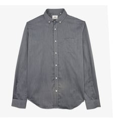 Chemise Charles manches longues en coton Serge Blanco