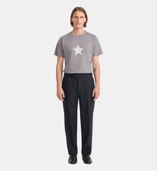 pantalon droit Agnès b.