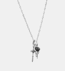 Chaîne Épée et rose en zirconium – Pendentif True Romance Thomas Sabo