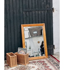 Miroir en bois Igor N°549- Produit chiné Debongout