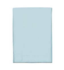 Drap plat en satin de coton lavé, RÊVE SATINÉ Blanc Cerise