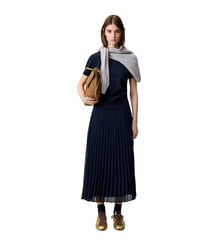 Robe bi-matière trompe-l'œil Claudie Pierlot