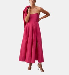 Robe longue en taffetas Liu Jo