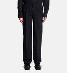 Pantalon droit en laine Balmain