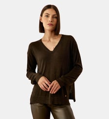 Pull col v uni MONNYTA La Petite Etoile