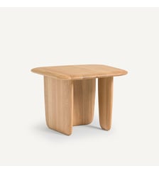 Table basse en chêne massif, petit modèle AM.PM