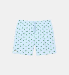 Short de bain mi-long imprimé crocodile Lacoste