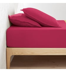 Drap housse lin lavé, bonnet 35 cm La Redoute Interieurs