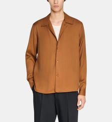 Chemise droite fluide Sandro