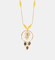 Collier sautoir   doré à l'or fin - Arizona Dream Satellite