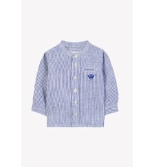 Chemise -  lin col rayures broderie Tartine Et Chocolat