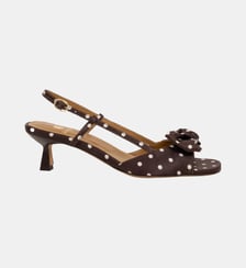 Sandales à Talon Suki Satin Bobbies