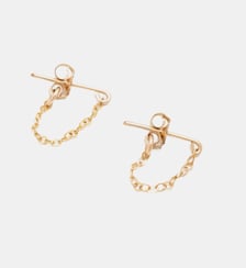 Boucles d'oreilles chaînette Essentiel YAY Paris