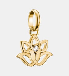 Pendentif Charm fleur de lotus avec pierre Connect Thomas Sabo