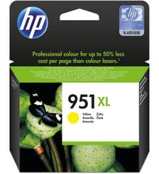 Cartouche d'encre N°951XL Jaune HP