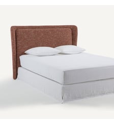 Tête de lit revêtement tissu chiné AM.PM