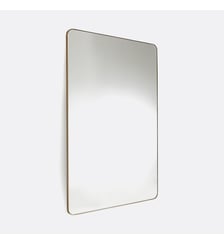 Miroir rectangulaire, en métal fer, largeur 80 x hauteur 120 cm La Redoute Interieurs