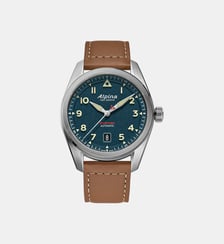 Montre automatique Startimer Bleu foncé AL-525NW4S36 Alpina