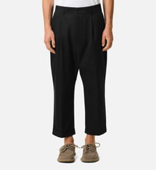 Pantalon Carotte Oversize en Coton AMI Paris