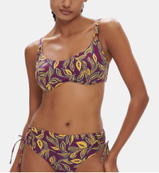 Brassière avec Armatures - Imprimé Violet Agadir Simone Pérèle
