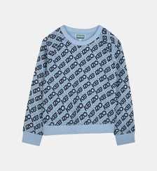 Sweat-shirt imprimé coton Kenzo Kids