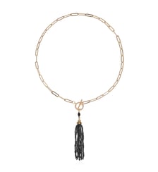 Collier chaîne avec pendentif cascade de perles MILA Hipanema