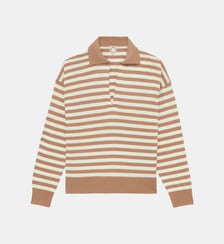 Pull Teo en coton à rayures Ines de la Fressange Paris