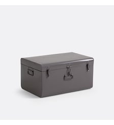 Malle de rangement en métal acier La Redoute Interieurs