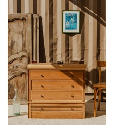 Commode en bois Olga N°1060- Produit chiné Debongout