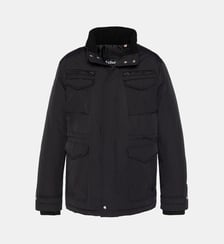 Parka multipoches avec capuche sous col Schott