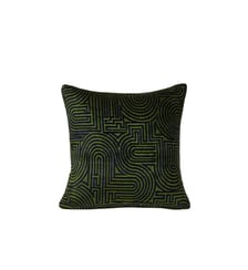 Housse De Coussin  Chenille au motif graphique Madura