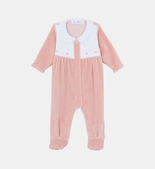 Pyjama - Pêche coton col Claudine dentelle fine Tartine Et Chocolat