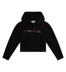Sweat-shirt molleton à capuche Sonia Rykiel Kids