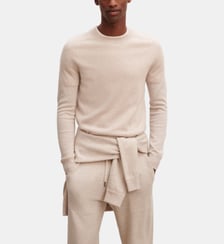 Pull col rond manches marteau Bompard