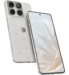 Smartphone Edge70 512Go Swarovski Cloud dancer Motorola