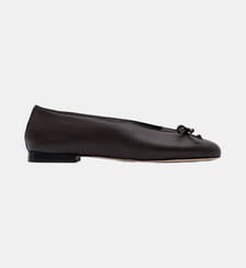Jasper - Ballerines En Cuir Nappa Expresso Parallèle