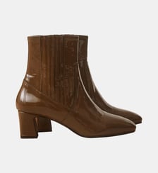 Bottines à talons en cuir vernis Numéro 522 Rivecour