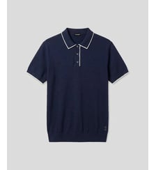 Polo En Coton Soie Ron Dorff