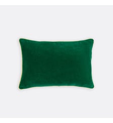 Housse de coussin bicolore rectangulaire 60x40 cm, en velours La Redoute Interieurs