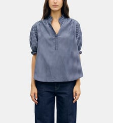 Blouse rayée à volants - LOUANN Gerard Darel