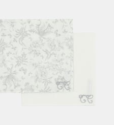 Set de 2 Langes - Imprimé inspiration Toile de Jouy Tartine Et Chocolat