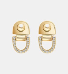 Boucles d'oreilles Rivet S Or Jaune & Diamants Statement